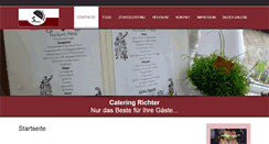 Desktop Screenshot of catering-richter.de